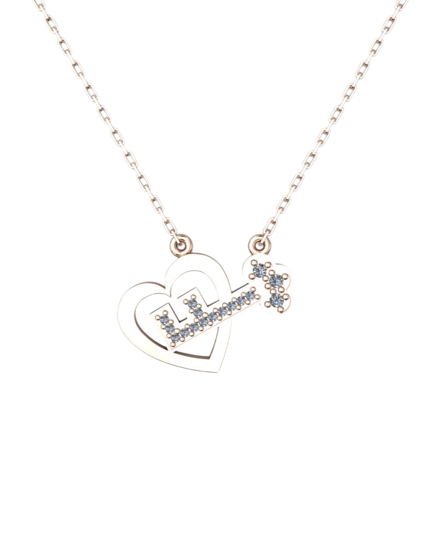 KALP VE ANAHTAR KOLYE - ALTINPEK Kolye