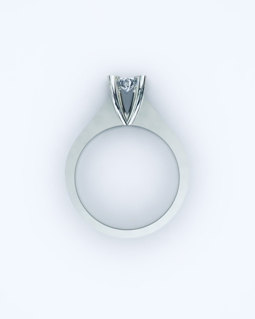 0.20 KARAT ALTINPEK TEKTAŞ PIRLANTA YÜZÜK