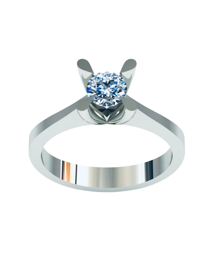 0.40 KARAT ALTINPEK TEKTAŞ PIRLANTA YÜZÜK